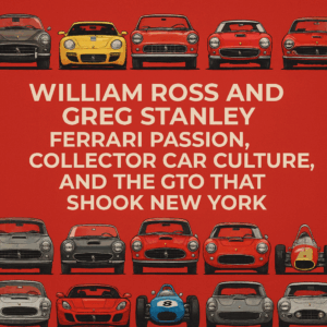 William Ross & Greg Stanley: Ferrari Passion, Collector Car Culture, and the GTO That Shook New York