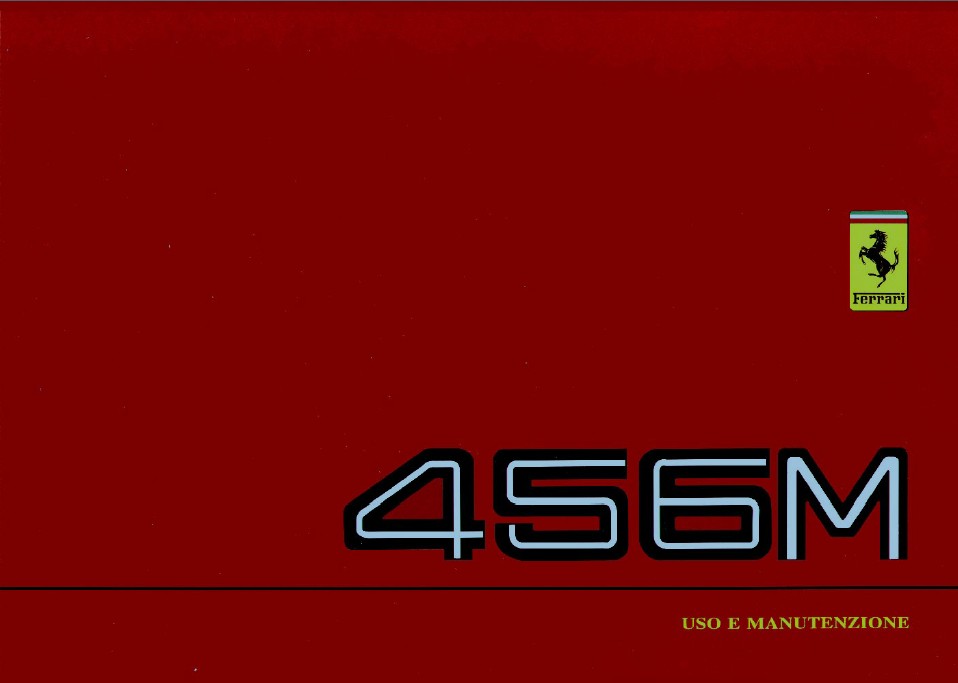 456 Owners Manual